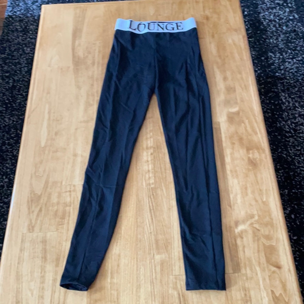 Lounge black leggings size M